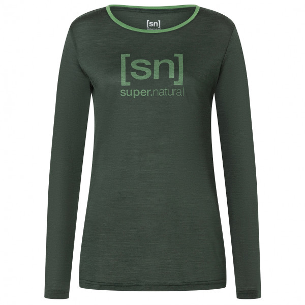 super.natural - Women's The Essential Logo L/S - Longsleeve