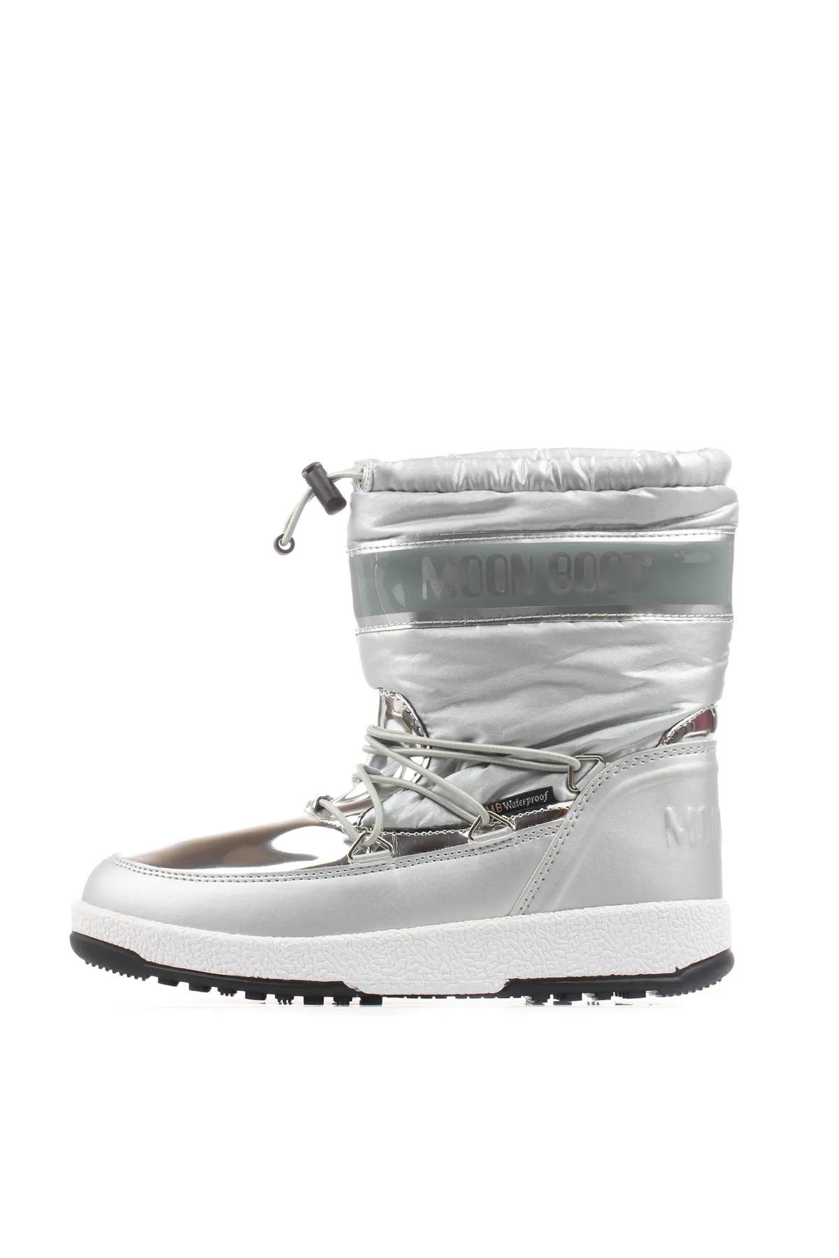 MOON BOOT  Silberne Stiefel & Booties für Damen/Mädchen