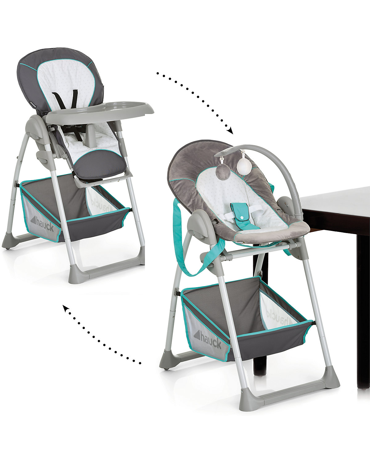Hochstuhl ab Geburt - Sit'n Relax Newborn Set, Hearts