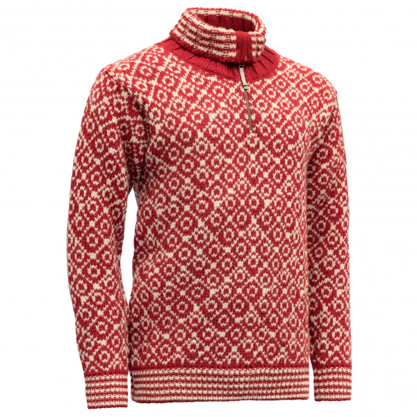Devold - Svalbard Sweater Zip-Neck - Wollpullover