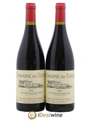 IGP Vaucluse (Vin de Pays de Vaucluse) Domaine des Tours Emmanuel Reynaud  2019 - Lot de 2 Bouteilles