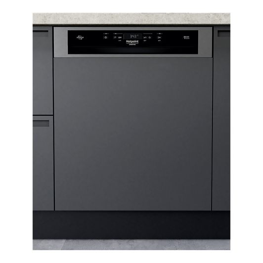 Mașină de spălat vase semi-integrabilă HOTPOINT HA3PB14BN7A0X