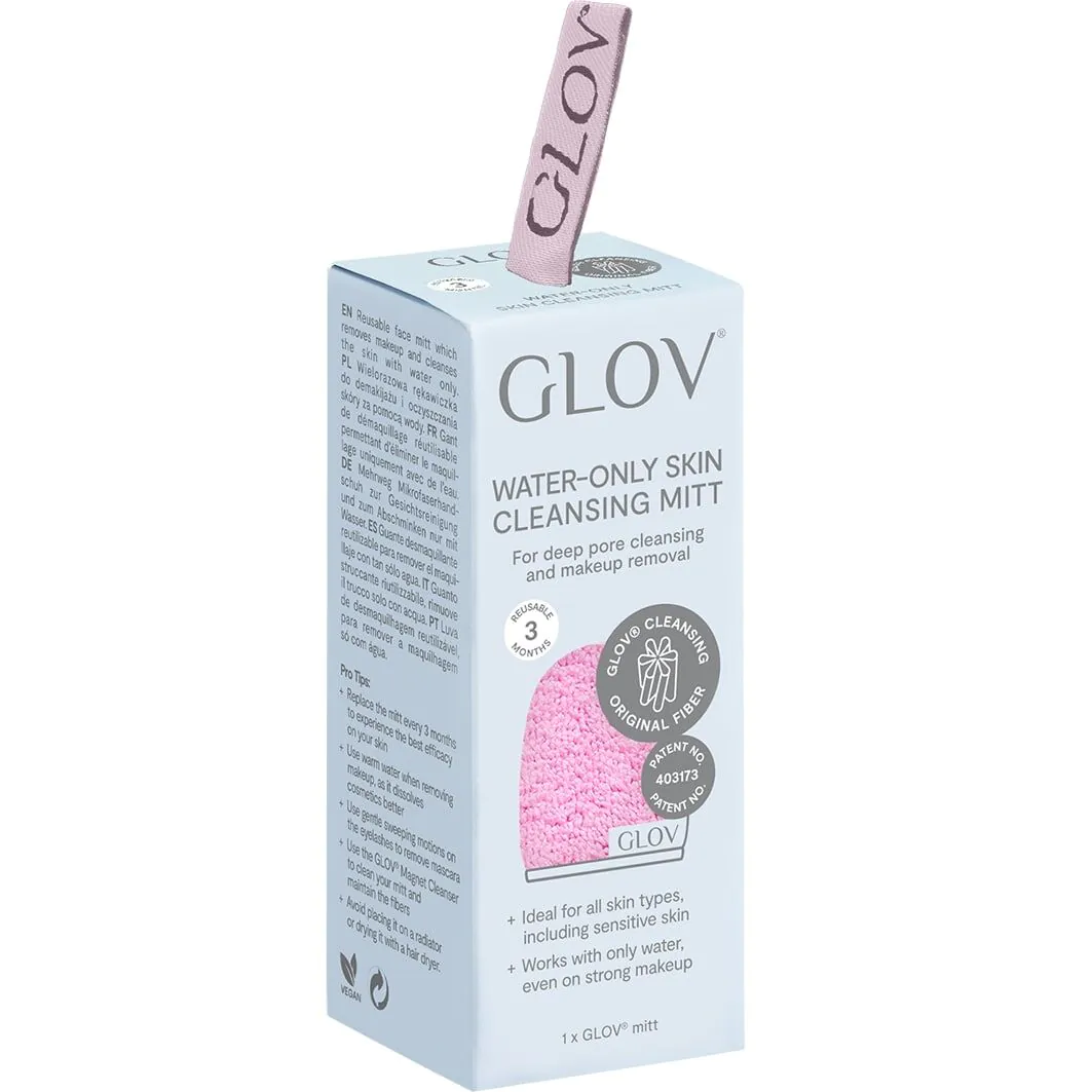 „Glov On The Go Cozy Rosie“ makiažo valymo pirštinė W5