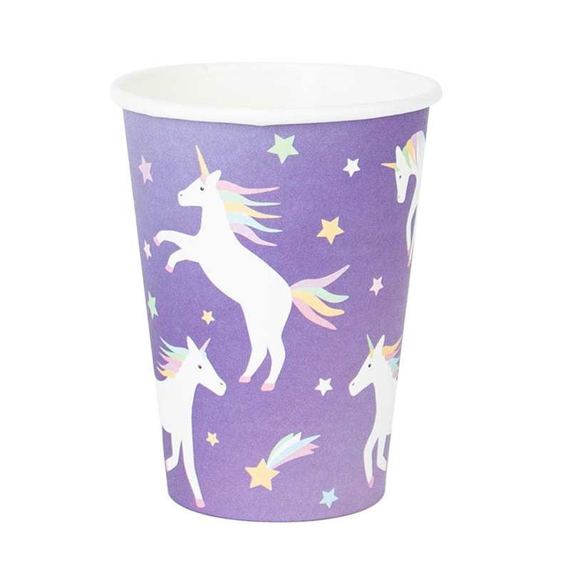 8 gobelets Licorne My little day