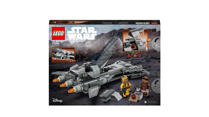 LEGO Star Wars 75346 Snubfighter der Piraten Set, The Mandalorian Modell