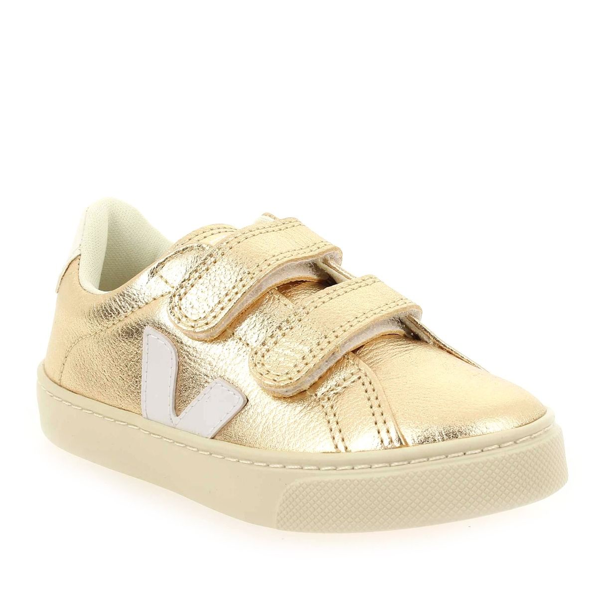 Veja  SMALL-ESPLAR-VELCRO - Platine Blanc
