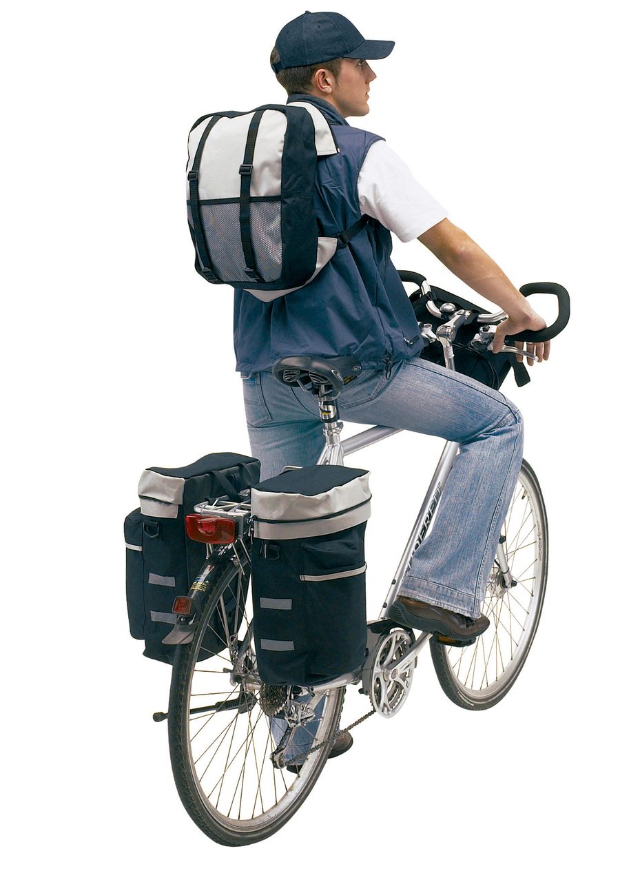 CHECK.IN Fahrrad-Packtaschen-Set