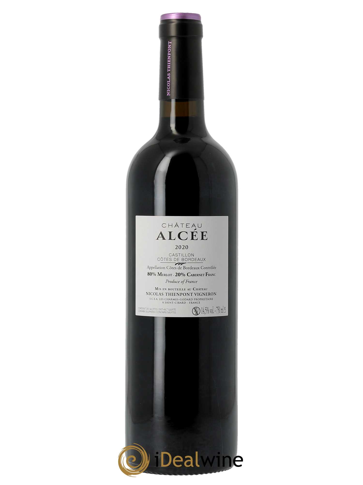 Château Alcée  2020 - Lot de 1 Bouteille