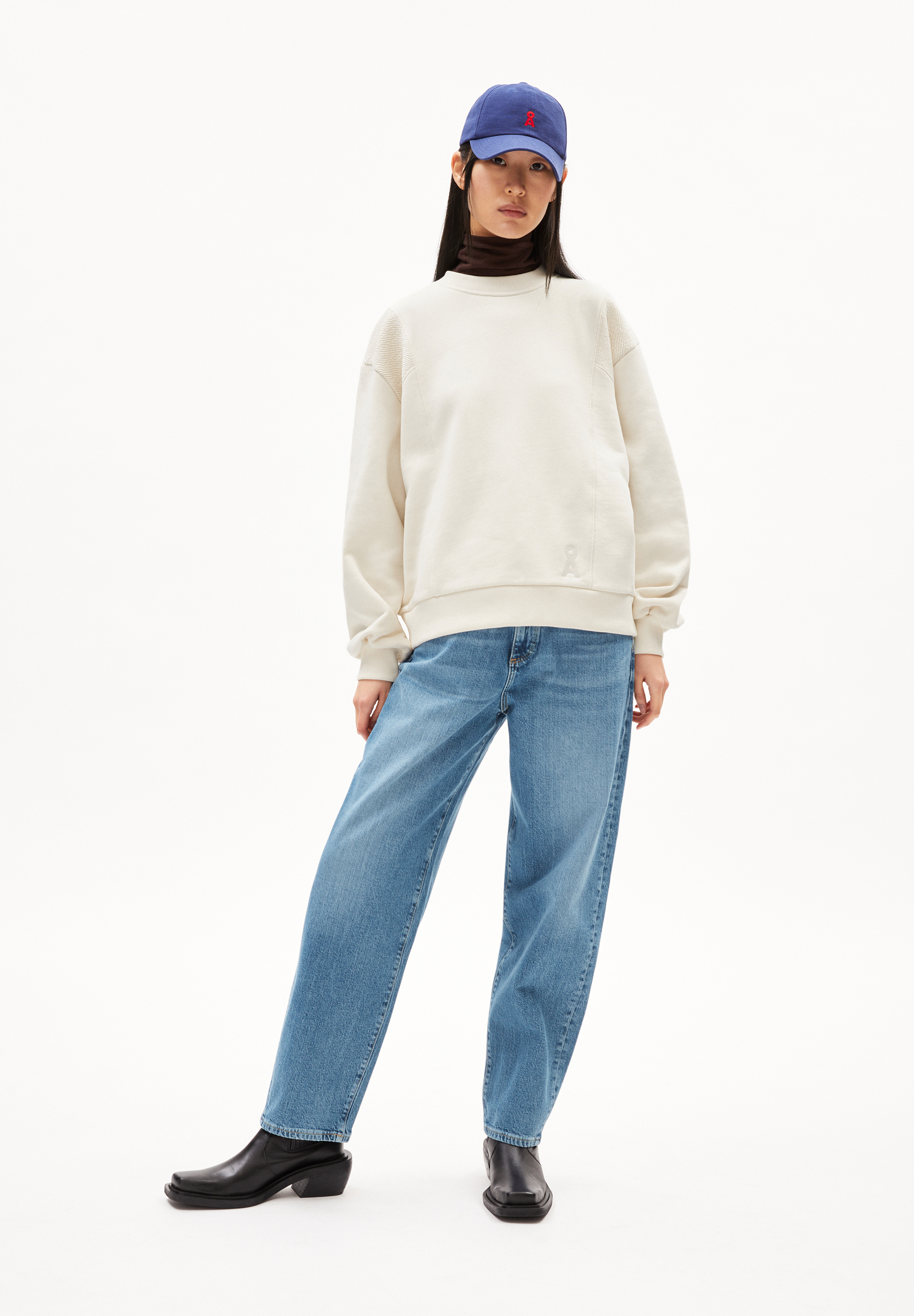 Sweatshirt Relaxed Fit aus Bio-Baumwolle