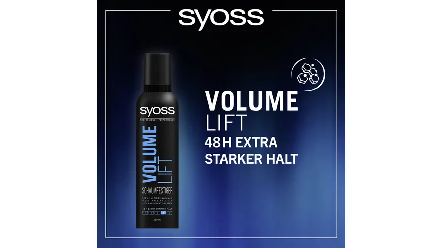 syoss Schaumfestiger Volume Lift Haltegrad 4 250 ml