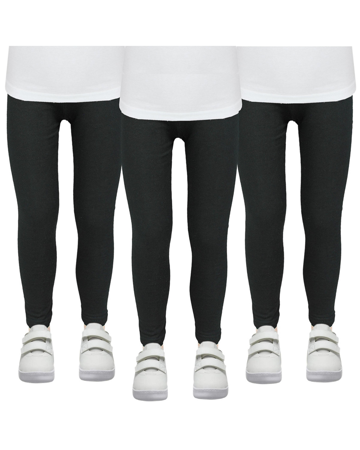 Mädchen Winter Leggings Blickdichte Thermo 3er Pack für Mädchen