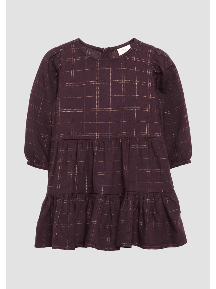 s.Oliver Kleid kurz in Lila günstig kaufen