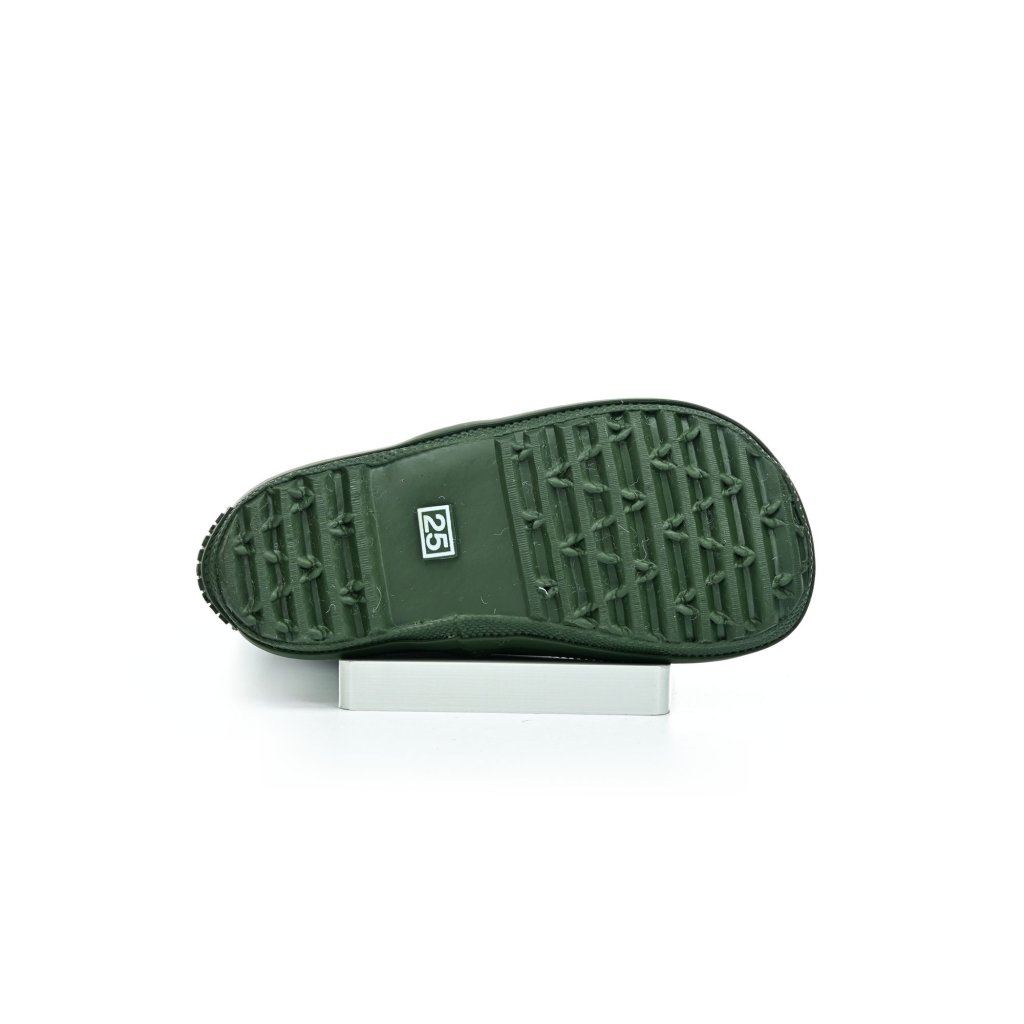 Bundgaard Charly High Warm Navy/Army/Pistachio gefütterte Barfuß Gummistiefel