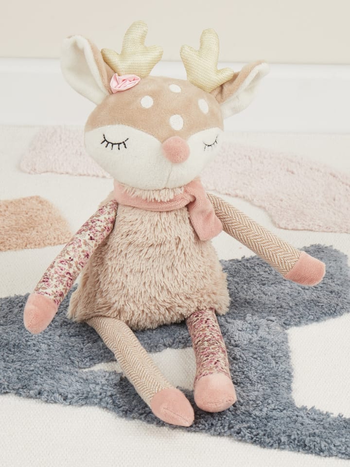 Bieco Spielwaren Kuscheltier Großes Reh - ab Geburt in Beige günstig kaufen onesize