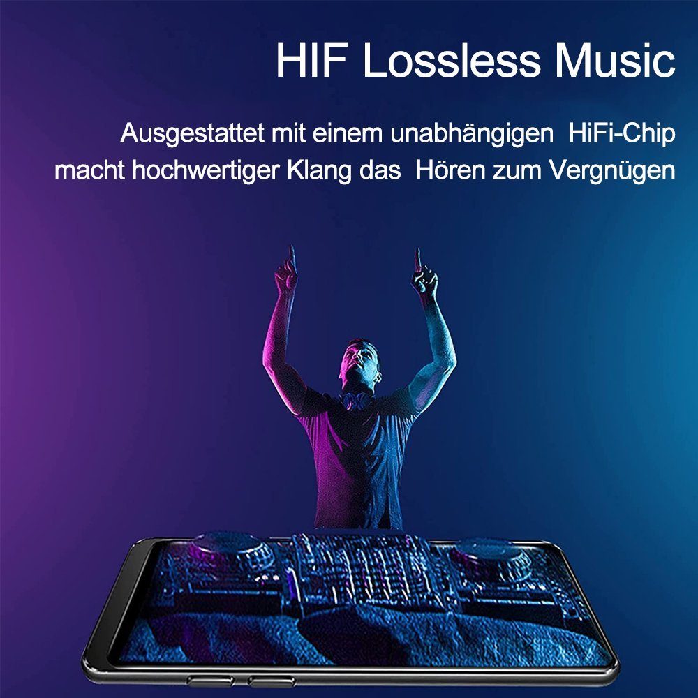 GelldG 32GB MP3 Player Bluetooth 4.0 mit 1,5 Zoll TFT Farbbildschirm MP3-Player