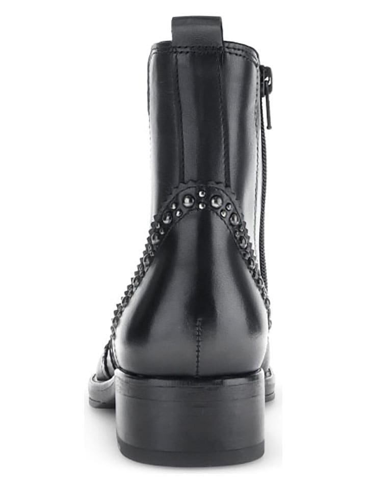 Gabor Leder-Boots in Schwarz günstig kaufen