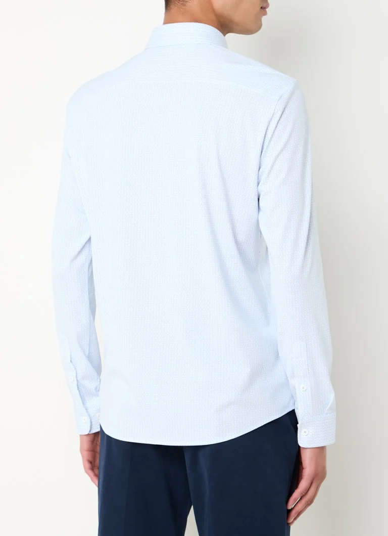 Cămașă HUGO BOSS P-Roan Slim Fit cu imprimeu