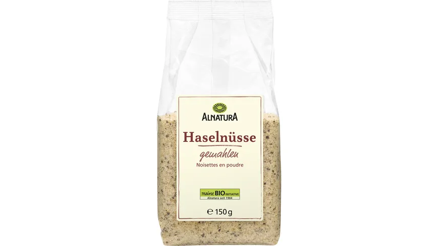 Alnatura Bio Haselnüsse gemahlen 150 g