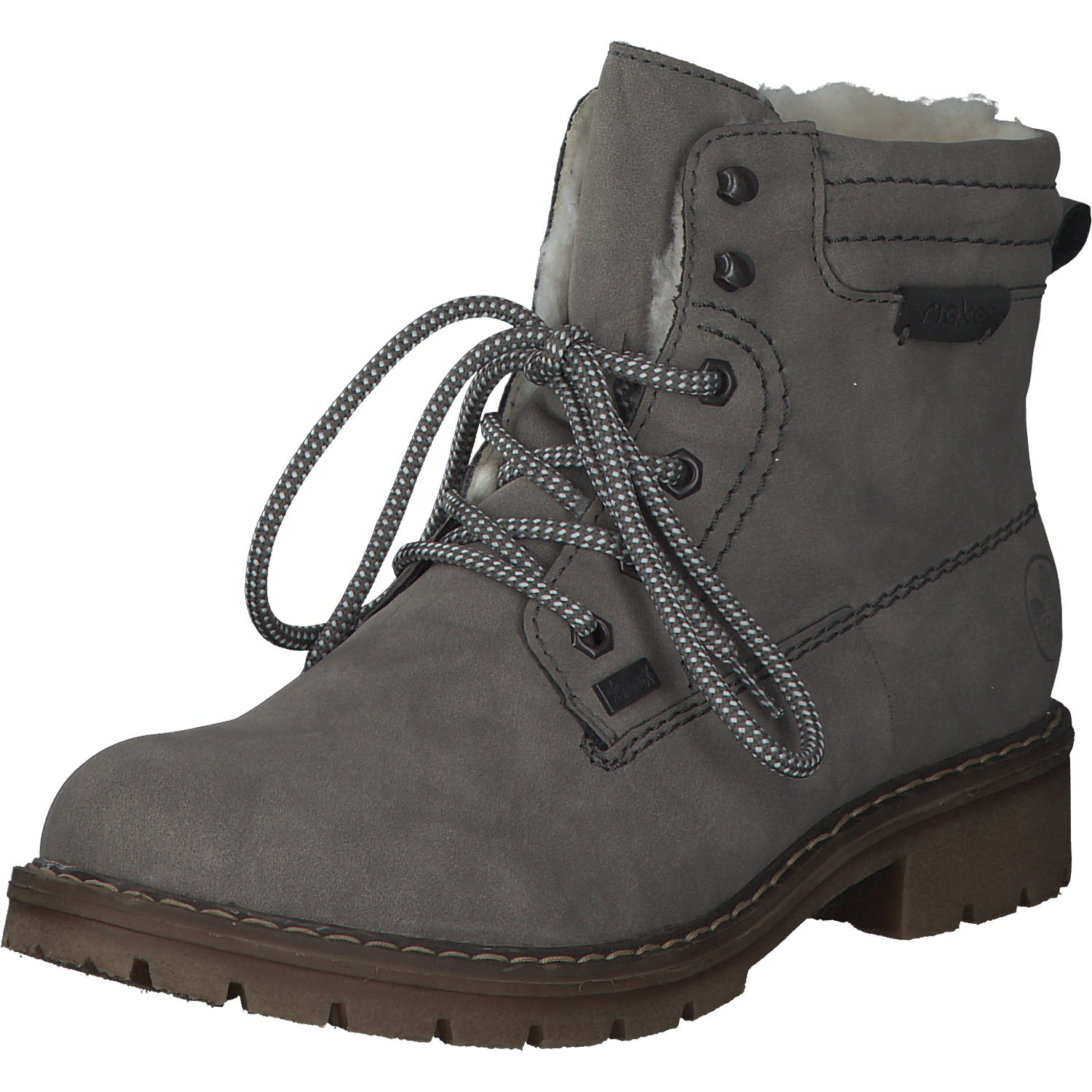 Rieker Y9125, Winterstiefeletten, Damen, Grau