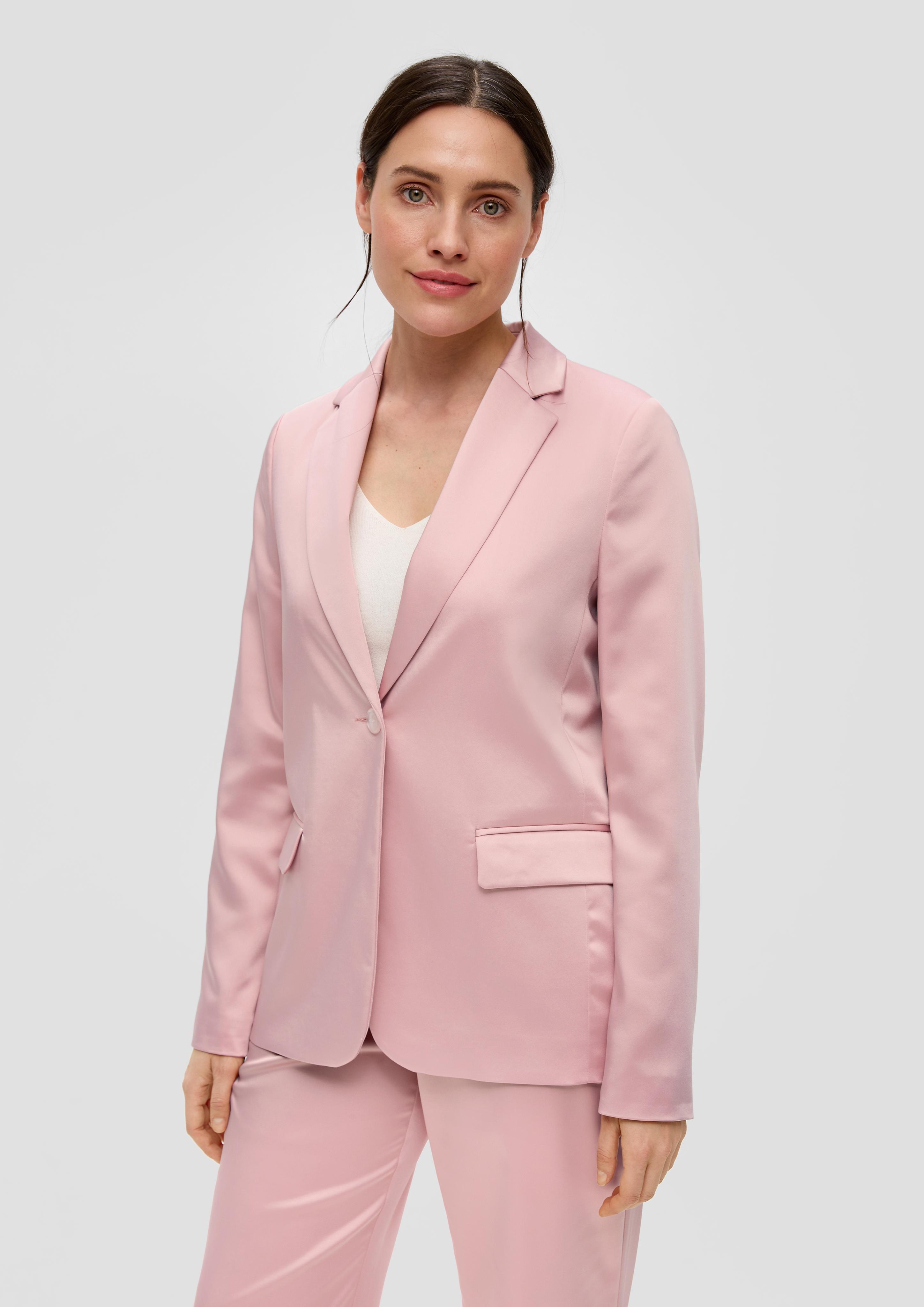Blazer mit glatter Struktur  2140806-4128