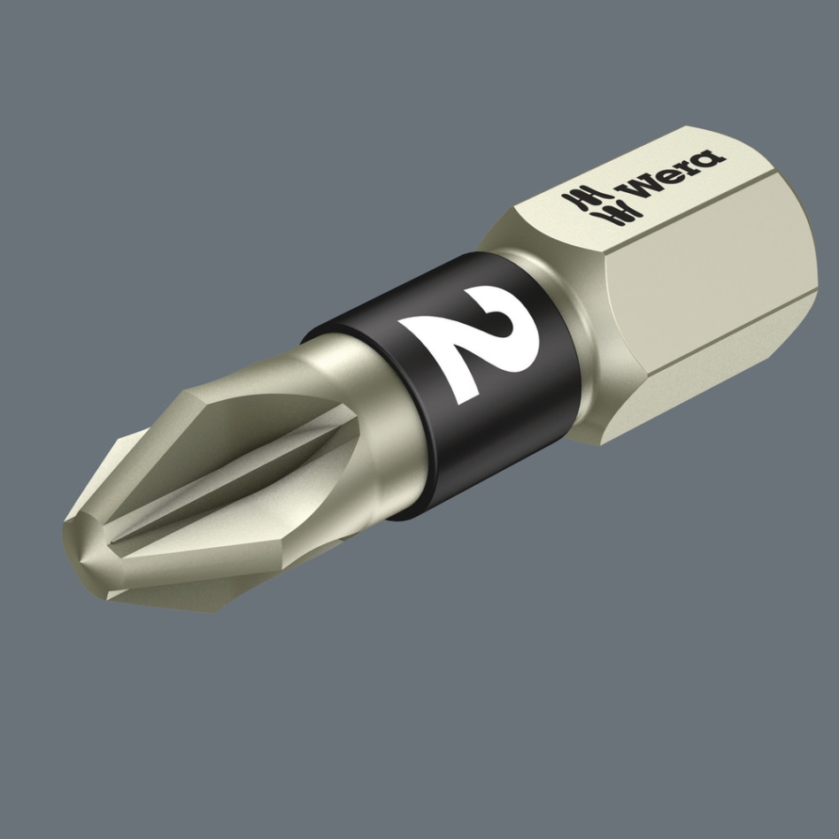Wera 05073615001 3855/1 TS SB μύτες Pozidriv, RVS, PZ 3 x 25 mm