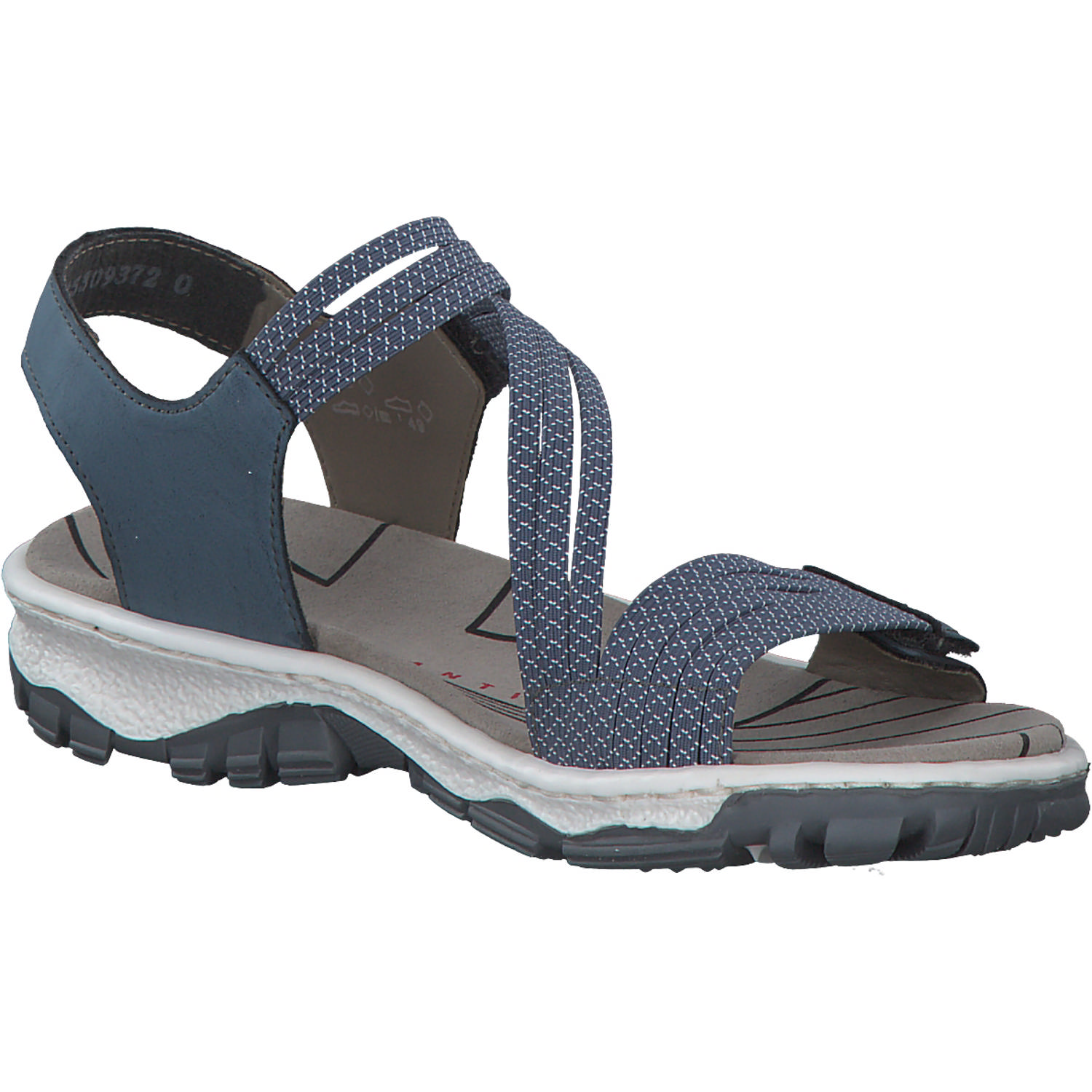 Rieker 68871, Sandalen, Damen, Blau - Marineblau