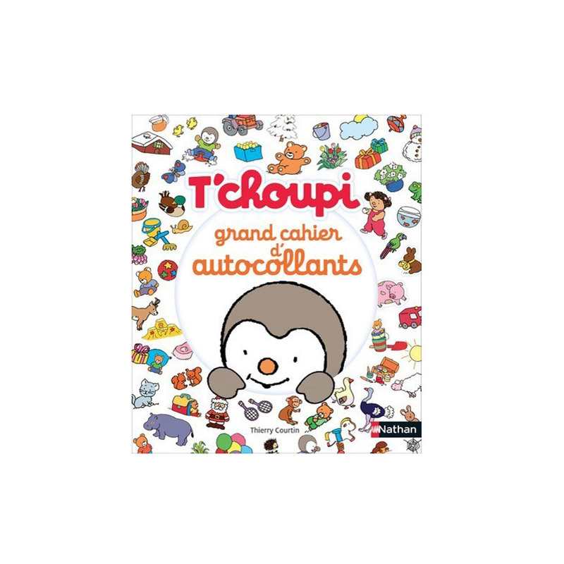 Livre Grand cahier d'autocollants T'Choupi - Nathan Jeunesse