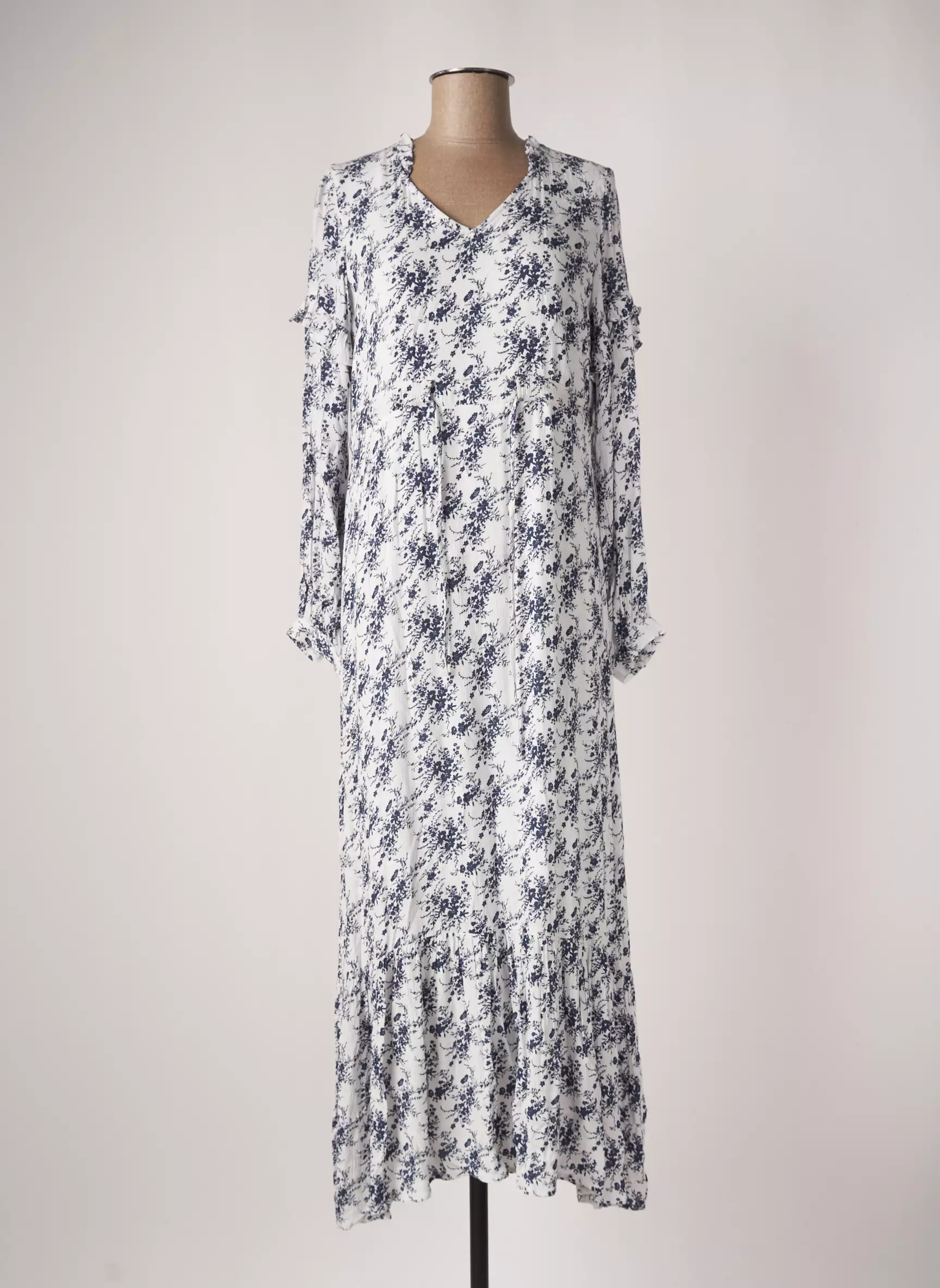 C Est Beau La Vie Robes Longues Femme couleur bleu