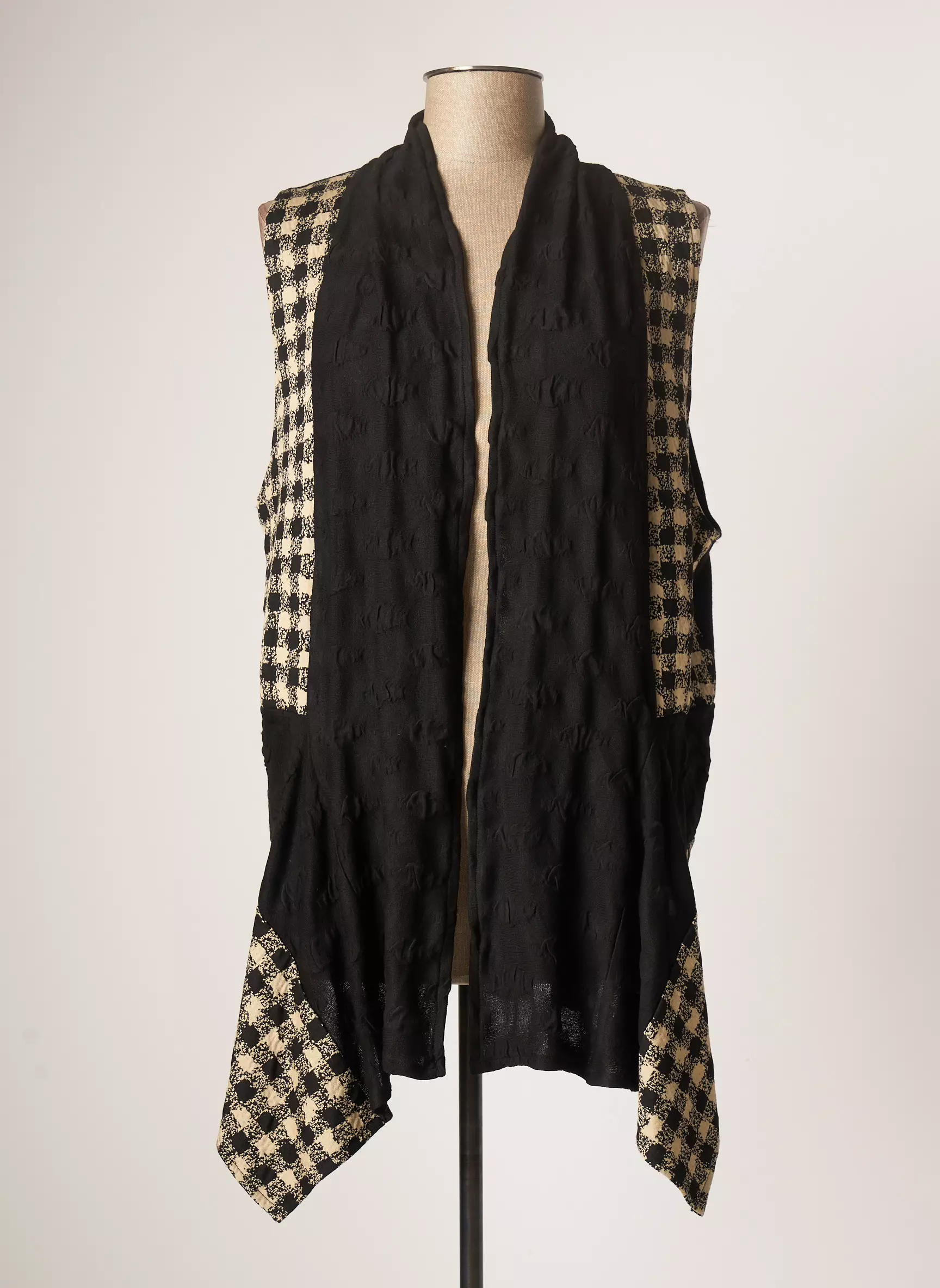 Franck Anna Gilet Femme couleur noir