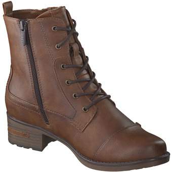 Mustang Schnürstiefelette in braun