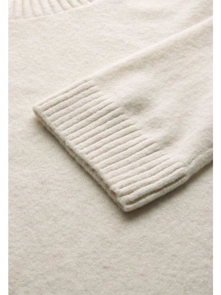 Street One Pullover in cream white melange günstig kaufen