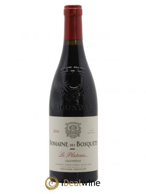 Gigondas Le Plateau Des Bosquets Cuvée Parcellaire 2018 - Lot de 1 Bouteille