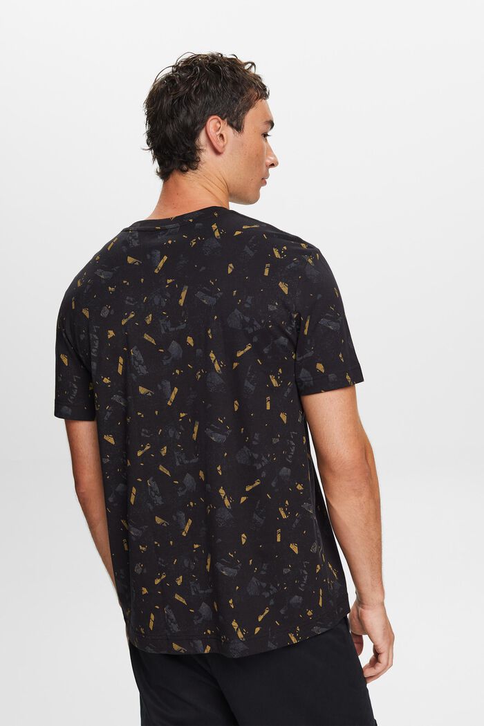 Baumwoll-T-Shirt mit Allover-Print