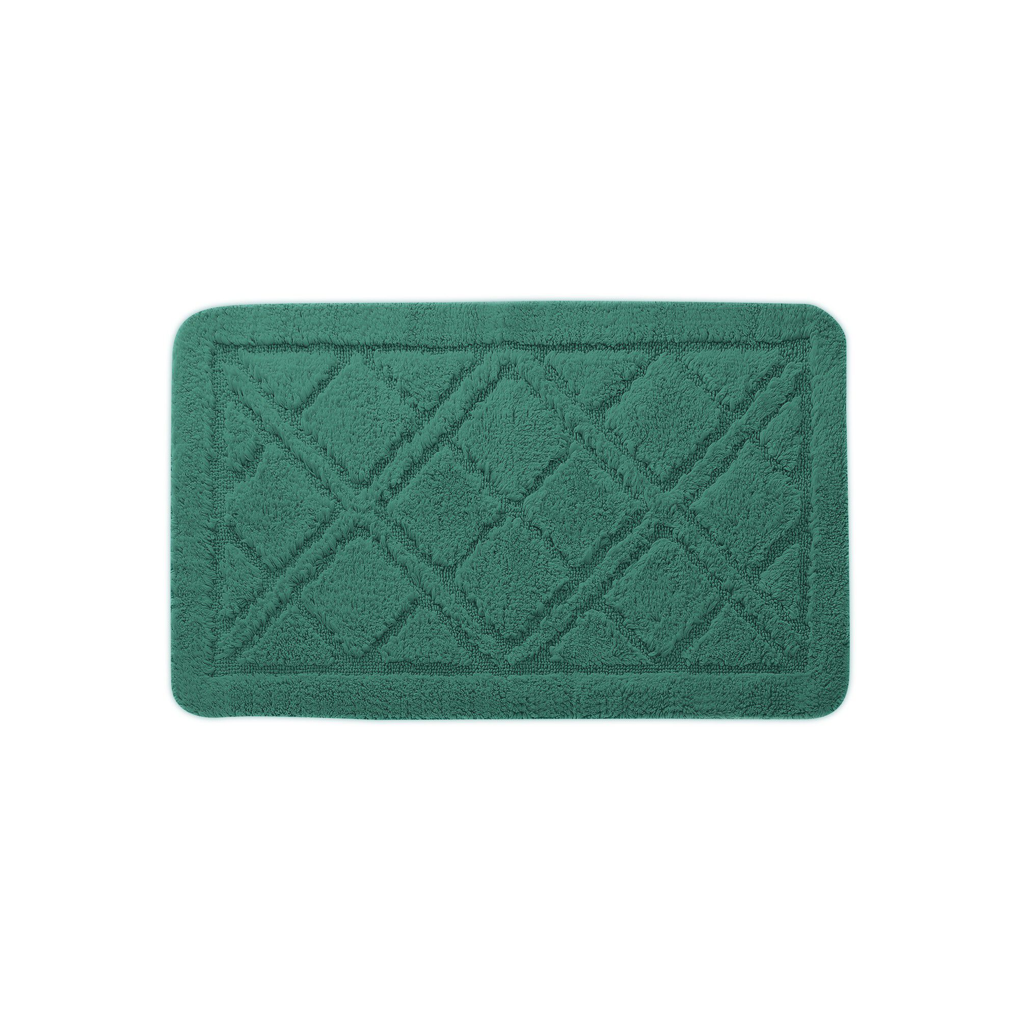 Tapis de bain losanges