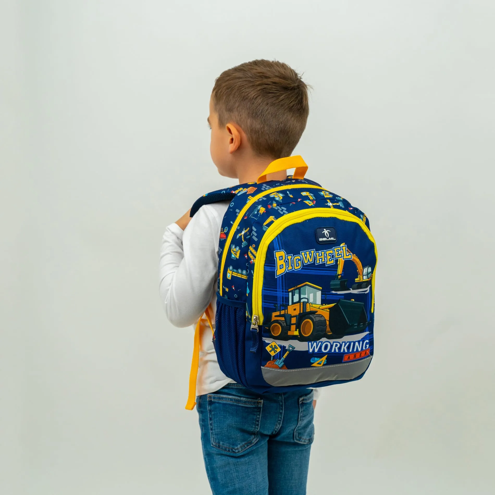 Belmil Kiddy Plus Kindergartenrucksack - Big Wheel