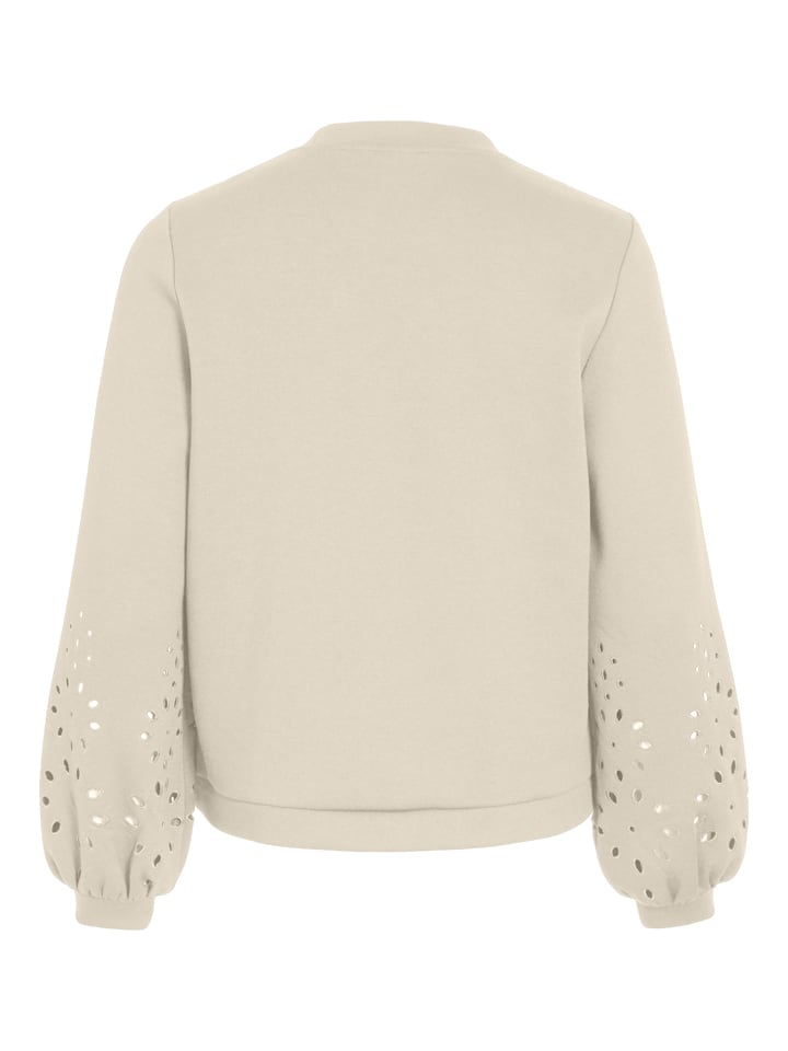 Vila Sweatshirt in Creme günstig kaufen