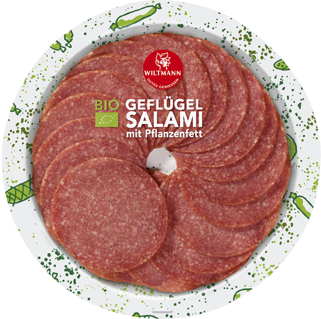 Wiltmann Bio Geflügel Salami fein