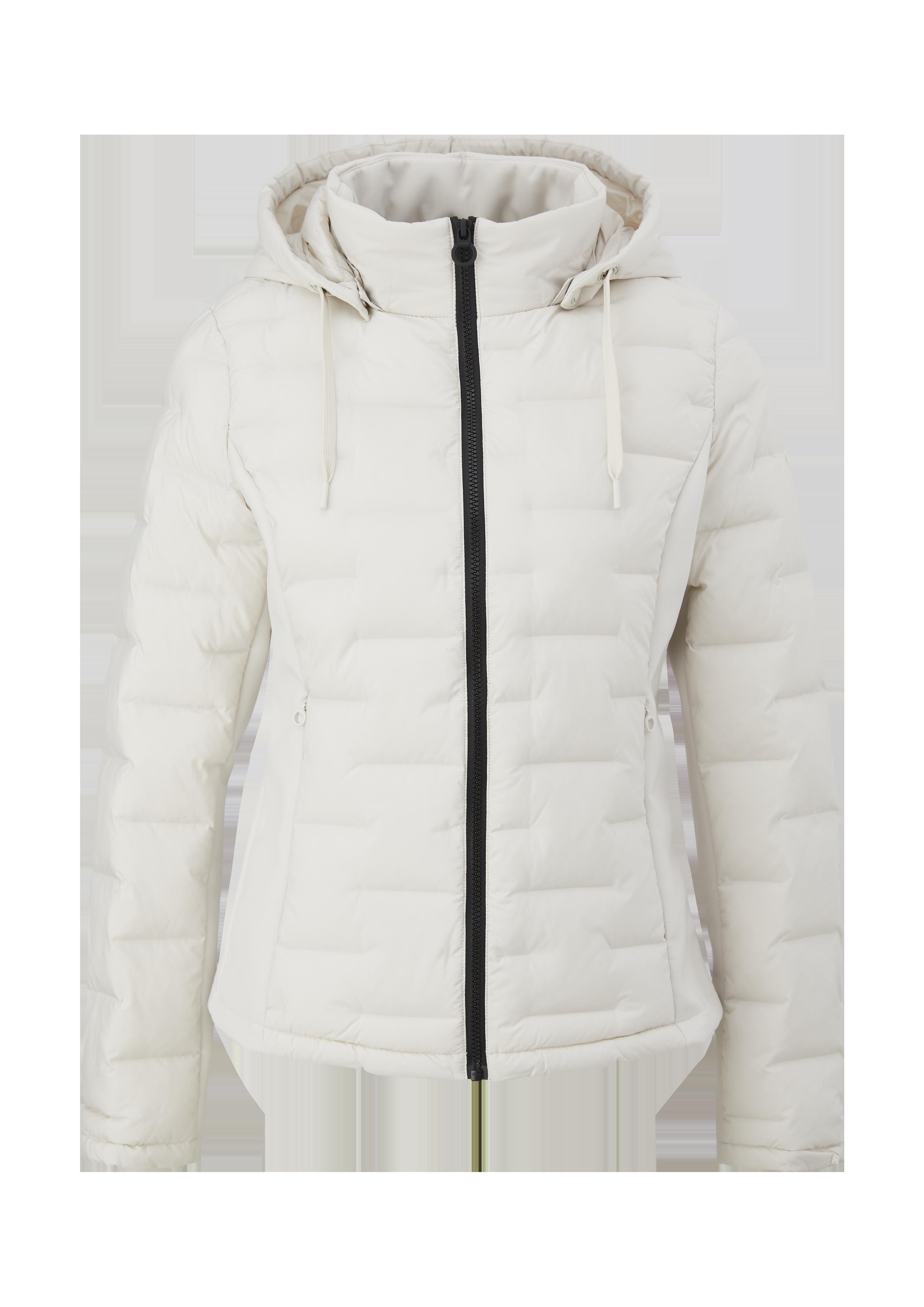 Wattierte Outdoor-Jacke im Fabricmix  2124392-0330