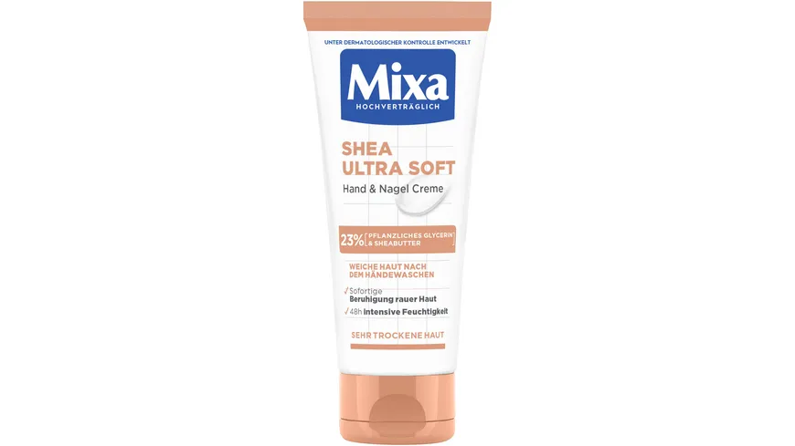 Mixa Shea ultra soft Hand & Nagel Creme 100 ml