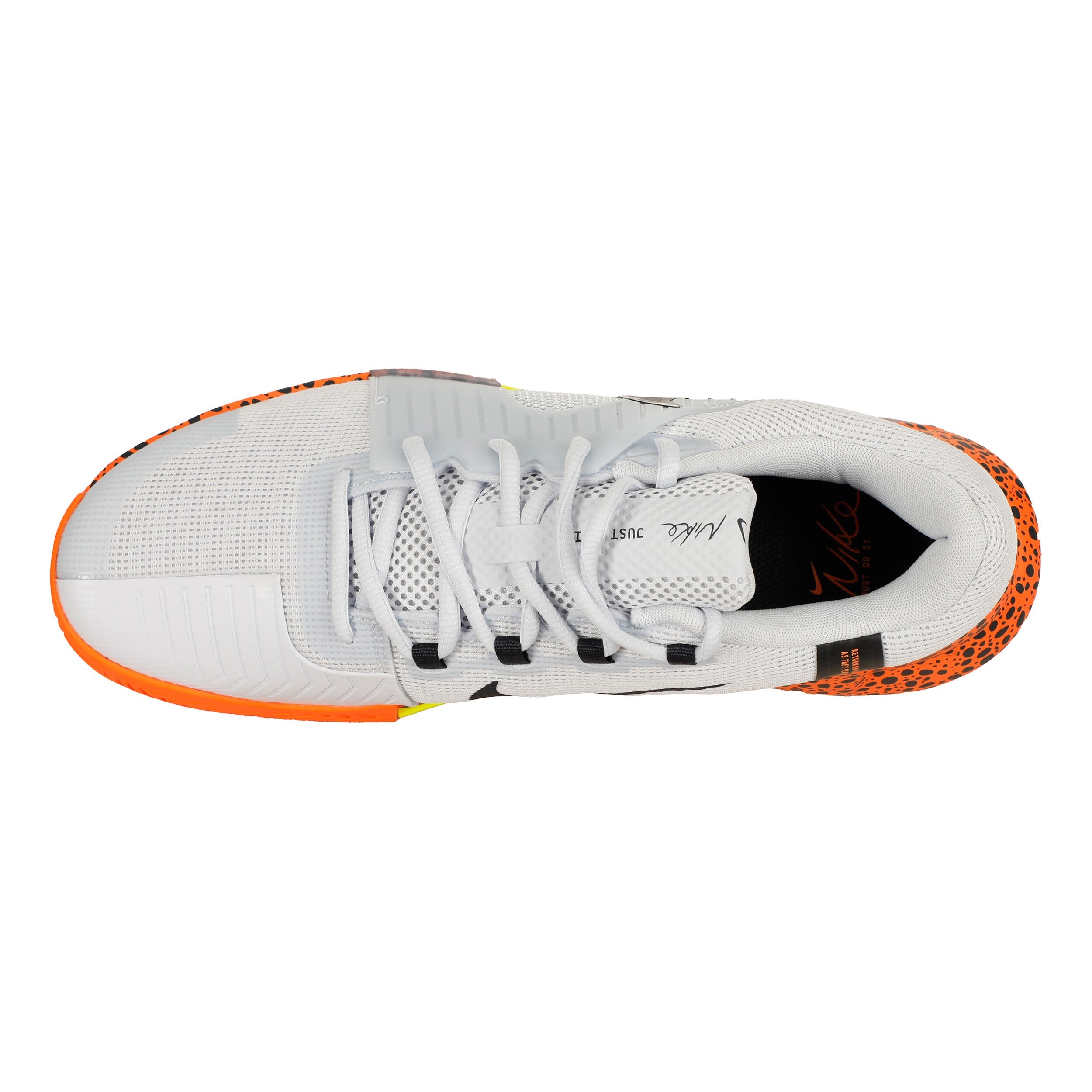 GP Challenge 1 Electric Allcourtschuh Herren - Weiß, Orange