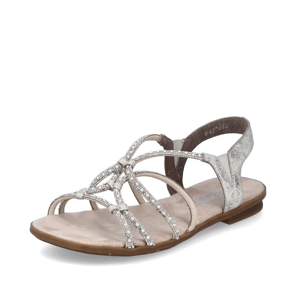 RIEKER Klassische Sandalen beige