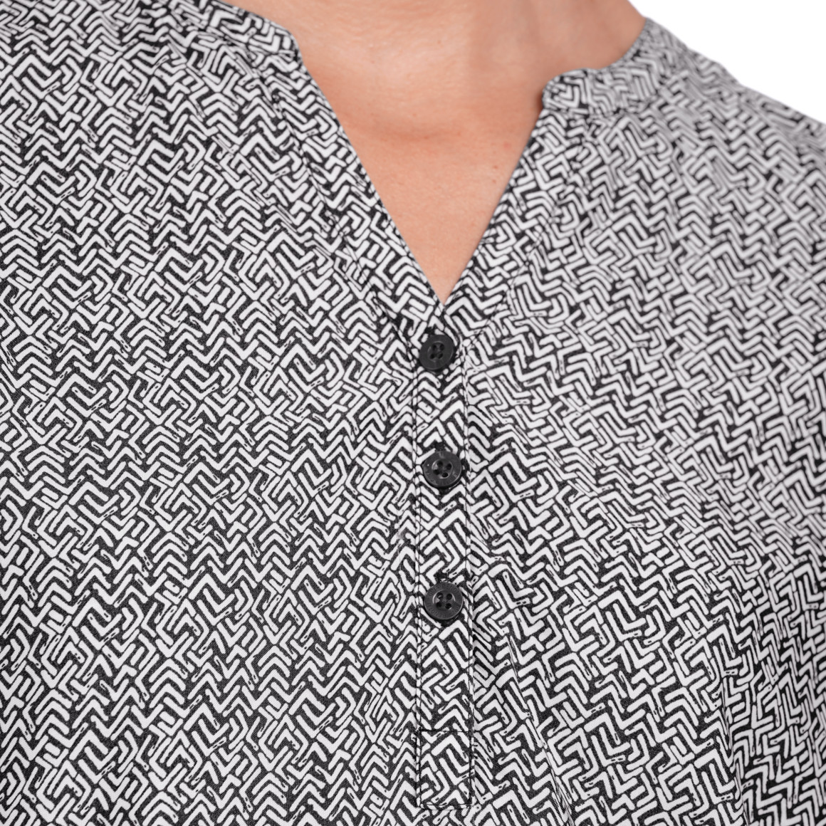 Damen Bluse mit Allover-Muster
