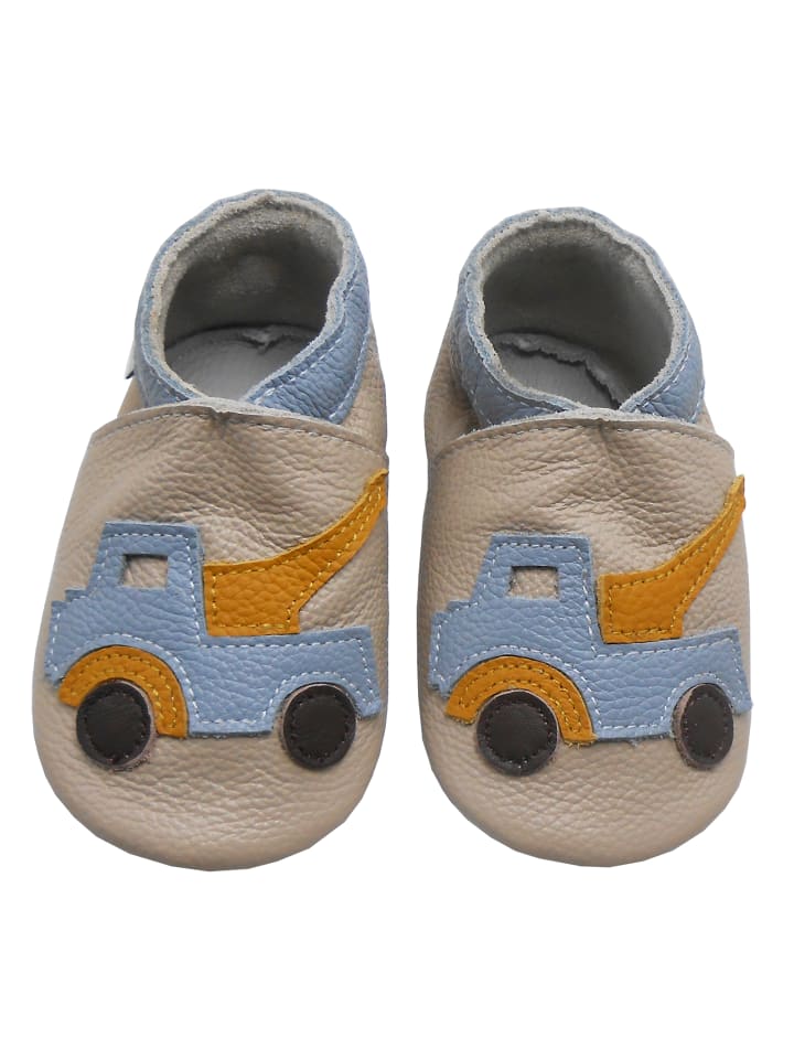Yalion Baby Krabbelschuhe in Kran Beige günstig kaufen