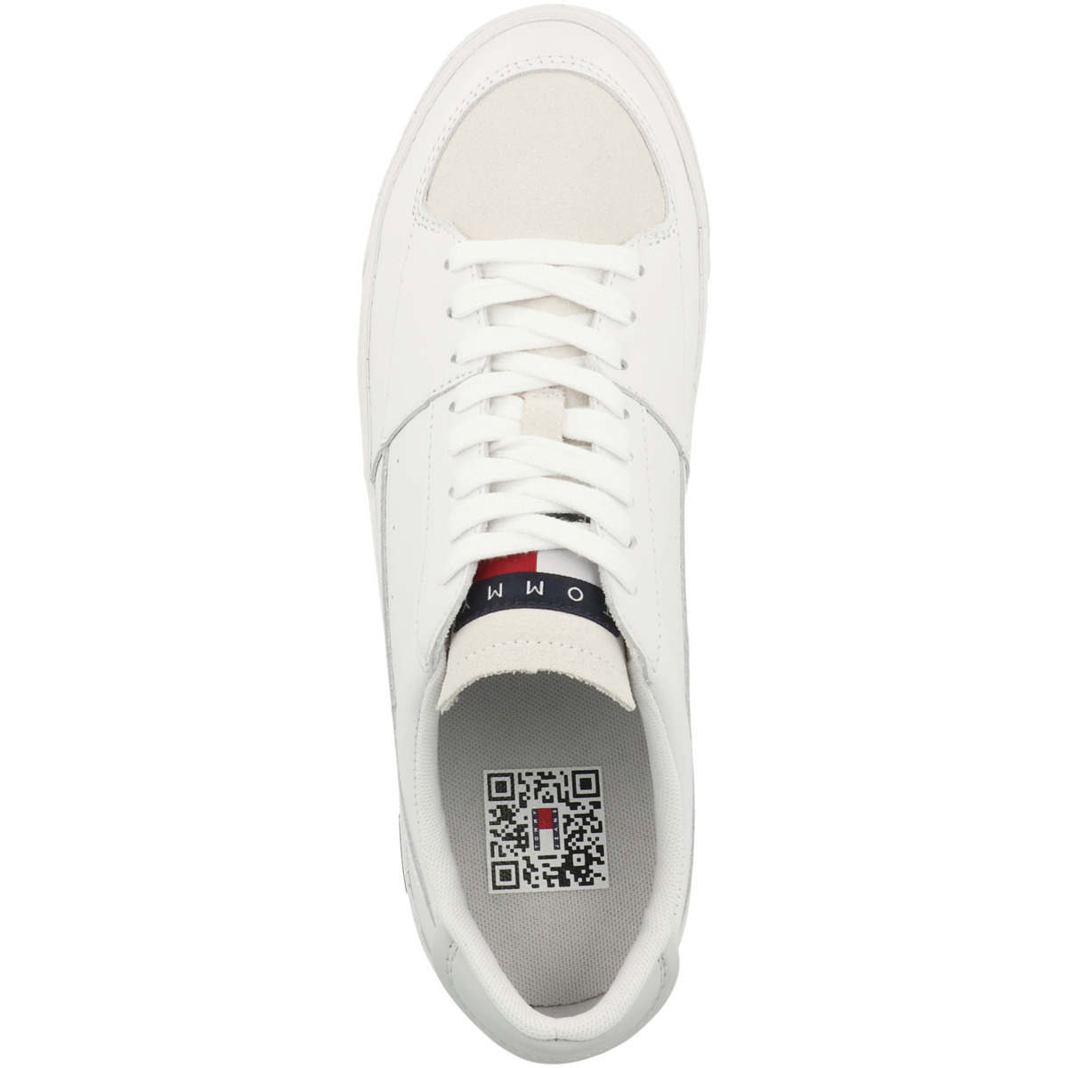 Tommy Hilfiger Tommy Jeans Vulcanized Essentials Sneaker Low weiss