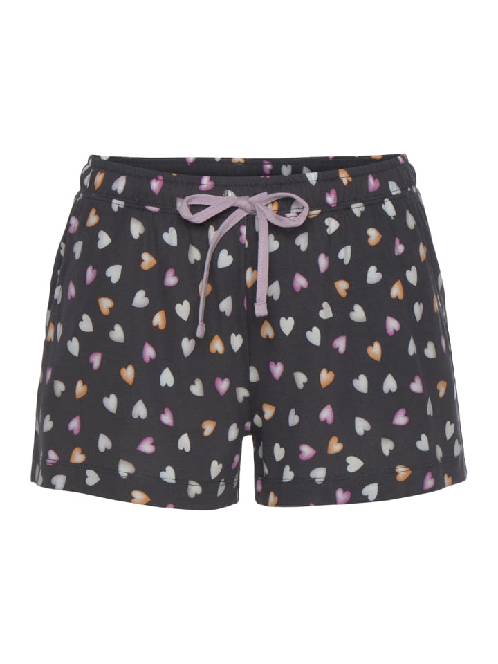 VIVANCE DREAMS Shorty in lila, anthrazit-gemustert günstig kaufen