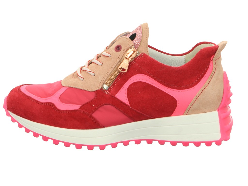 WALDLÄUFER Komfort Schnürer lila/pink 797002