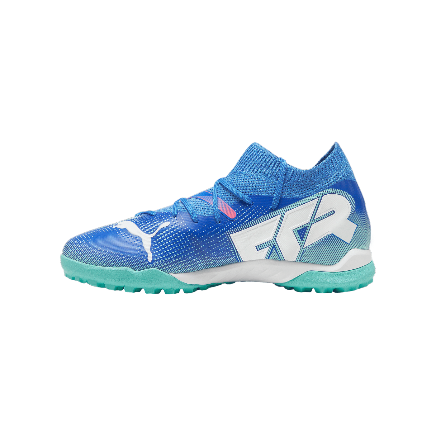 PUMA FUTURE 7 Match + Mid TF Kids Blau F01