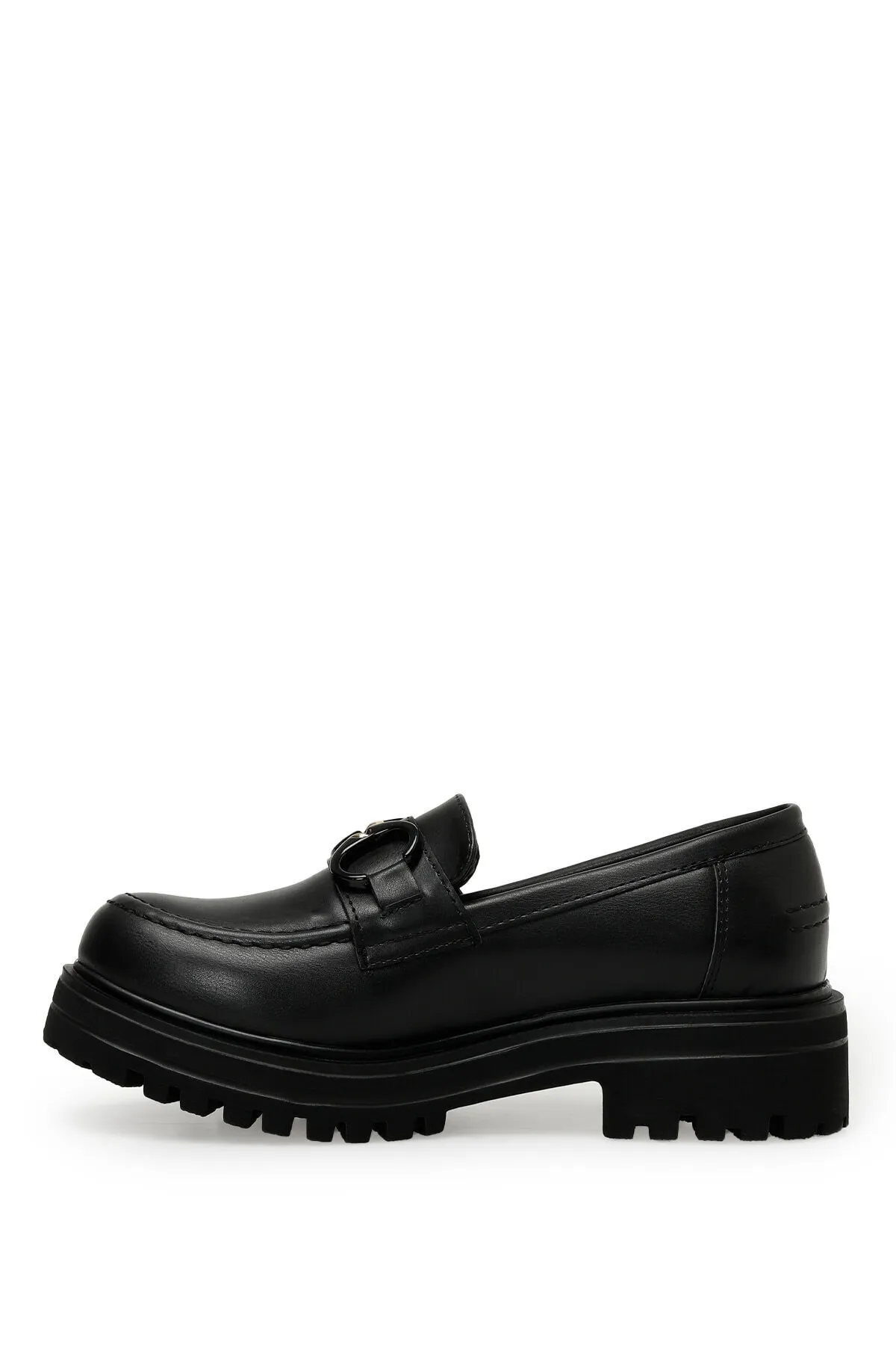 İnci  Loafer - Schwarz - Flacher Absatz