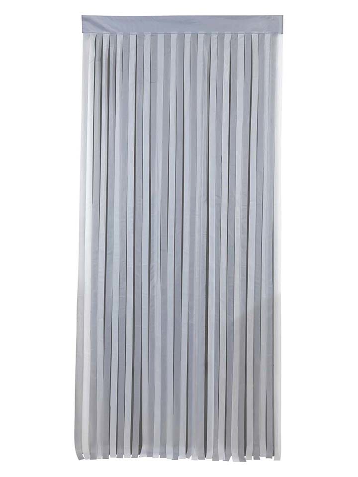 Wenko Türvorhang in Grau/ Silber - (L)200 x (B)90 cm günstig kaufen onesize