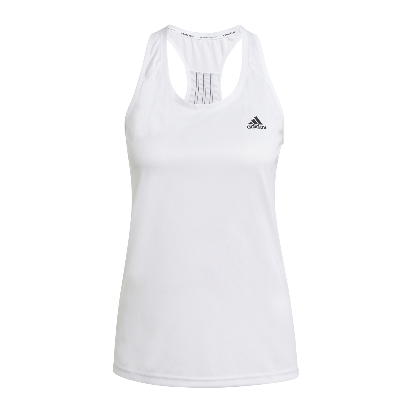 adidas 3S Tanktop Damen Weiss Schwarz